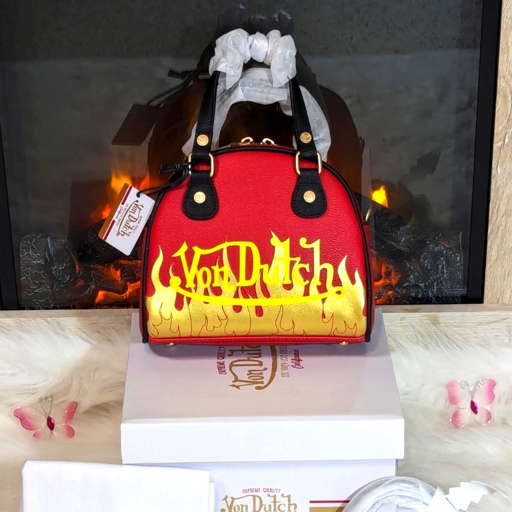 ❤️Von Dutch City Of Angels Bowling bag 🔥